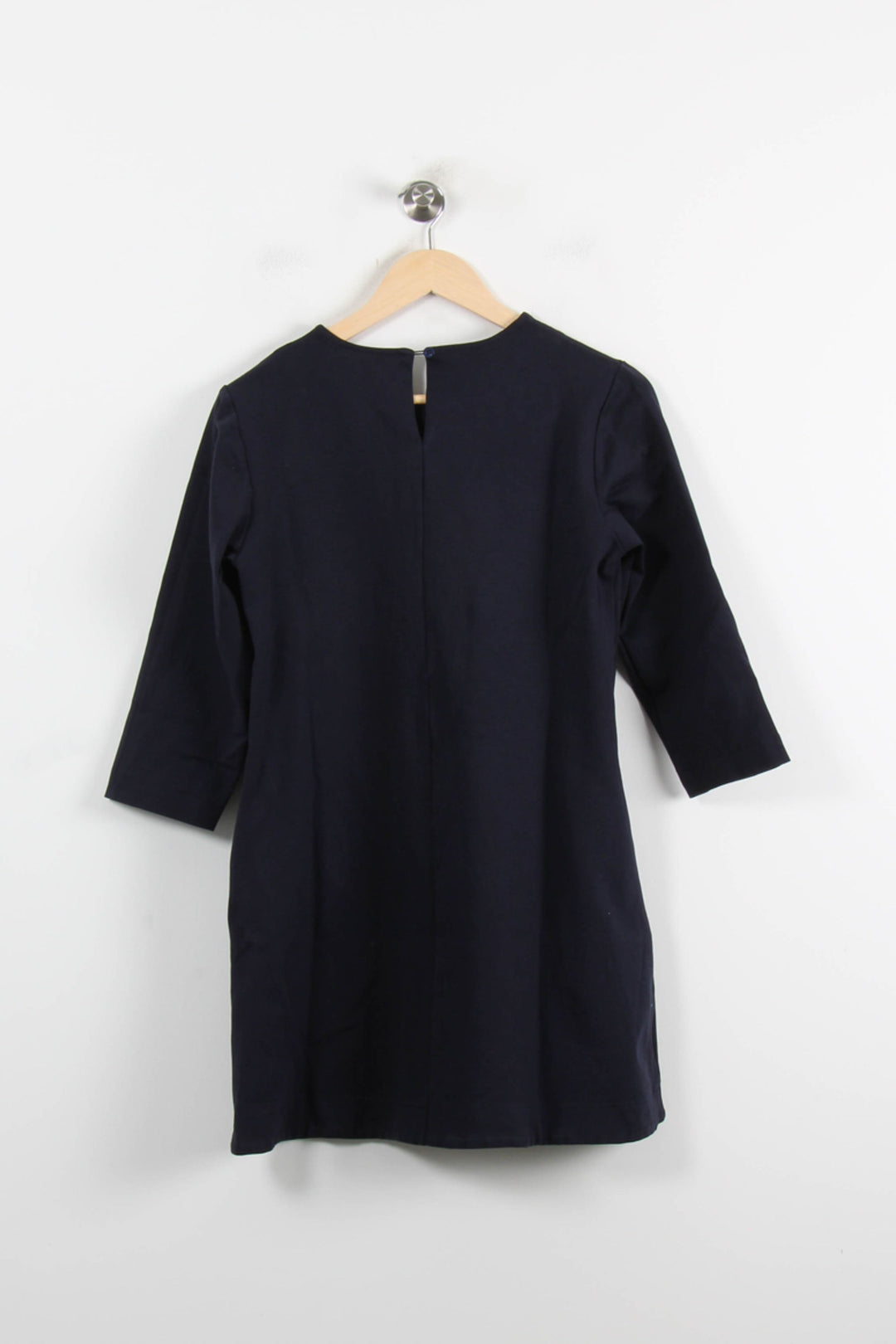 Robe Droite Bleue - Taille M/38 de la marque La Fée Maraboutée | PARAD75208 - Vendu par Paradigme - Image 4