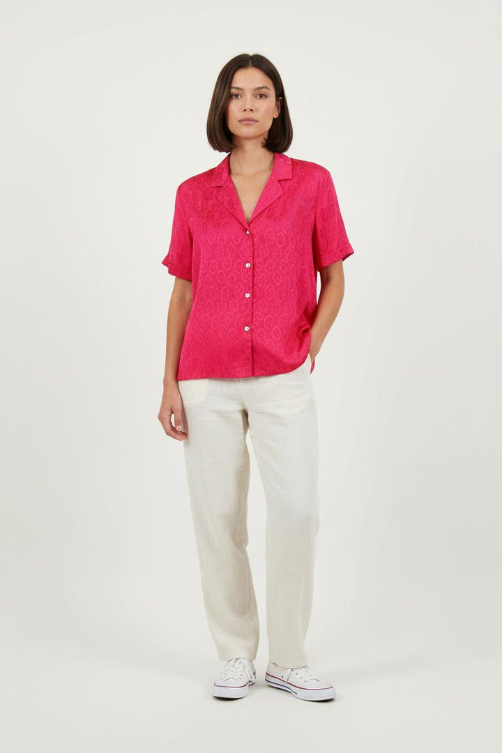 Chemisette Rose - Taille M/38 de la marque Bizance | PARAD75217 - Vendu par Paradigme - Image 1