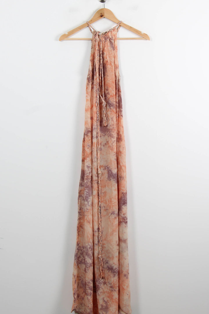 Robe Longue Orange et Violette - Taille XS/34 de la marque Louise Misha | PARAD75225 - Vendu par Paradigme - Image 4