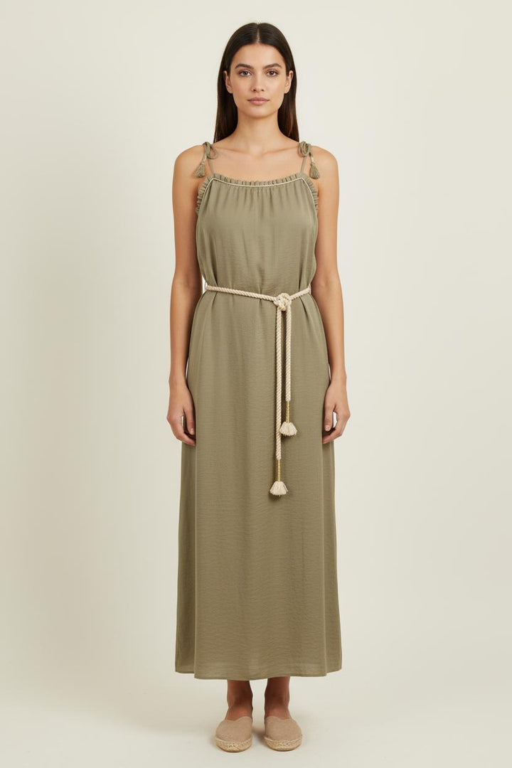 Robe Longue Verte - Taille S/36 de la marque Louise Misha | PARAD75232 - Vendu par Paradigme - Image 1