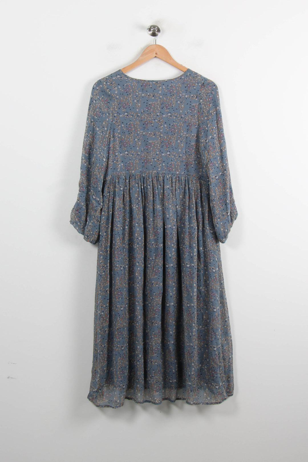 Robe Fleurie Bleue - Taille S/36 de la marque Louise Misha | PARAD75234 - Vendu par Paradigme - Image 4