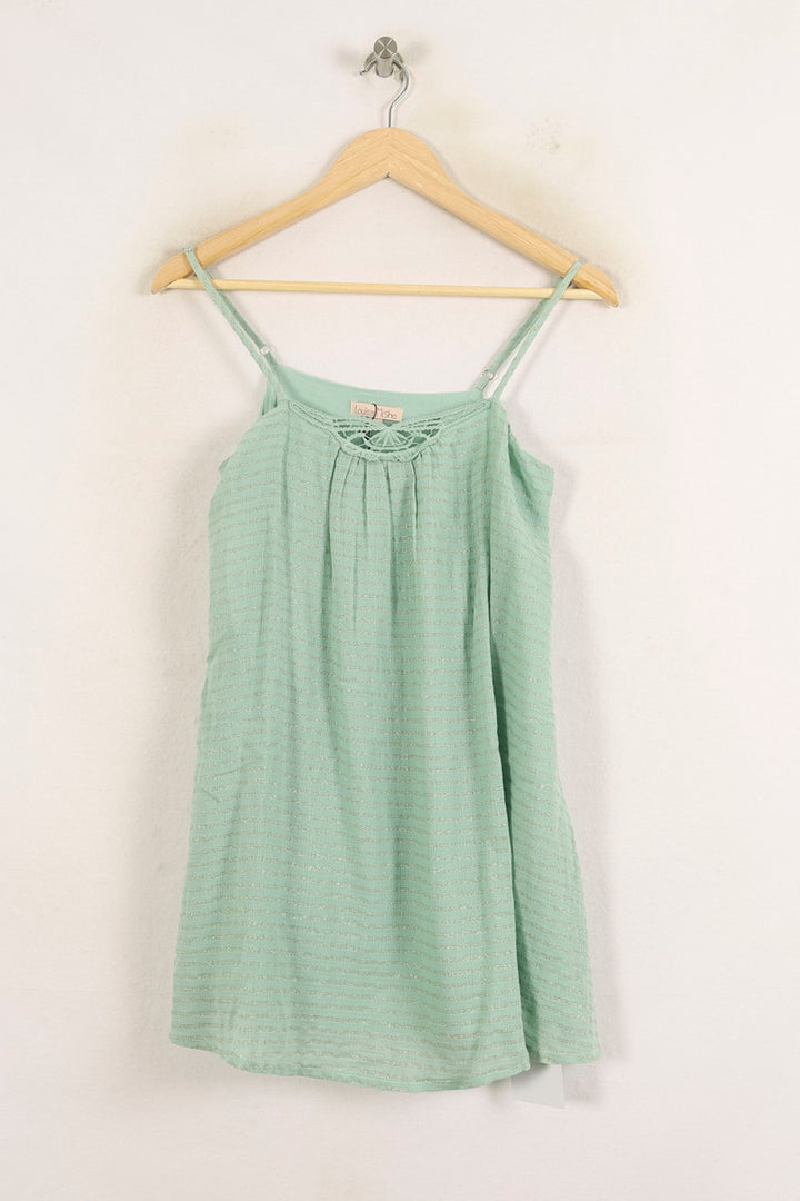 Robe Courte Verte - Taille S/36 de la marque Louise Misha | PARAD75240 - Vendu par Paradigme - Image 2