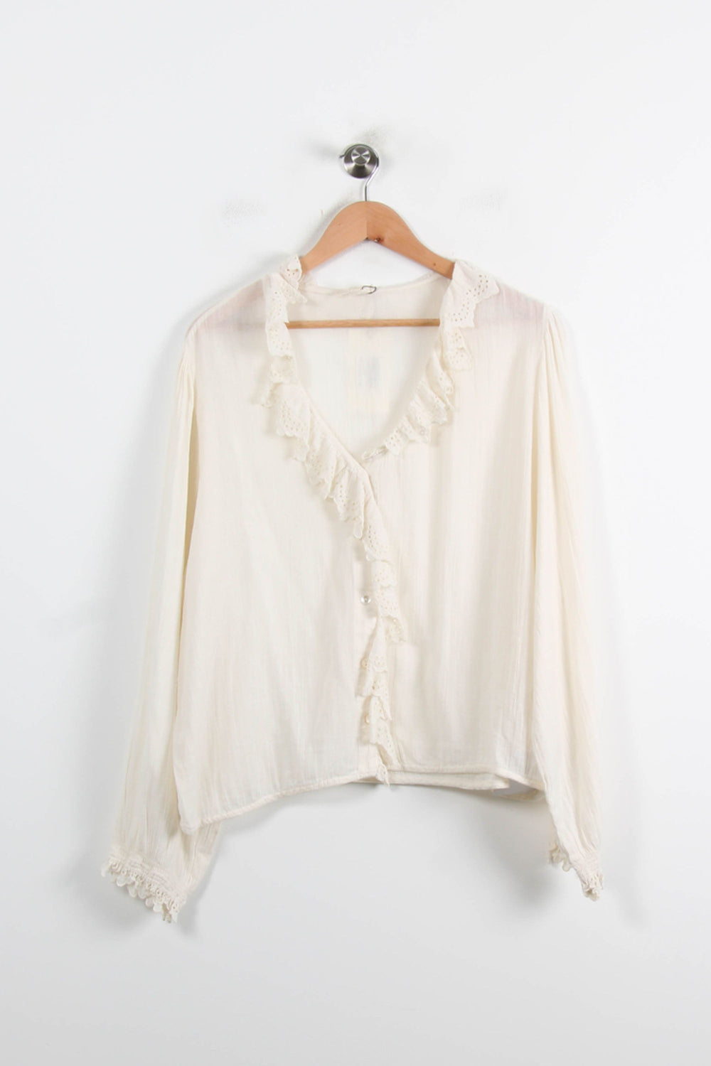 Blouse Blanche - Taille XL/42 de la marque Louise Misha | PARAD75254 - Vendu par Paradigme - Image 2