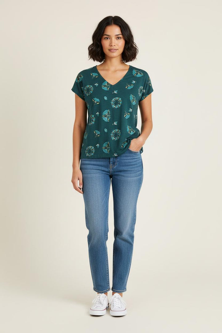 Tee-shirt Vert - Taille XS/34 de la marque Louise Misha | PARAD75259 - Vendu par Paradigme - Image 1