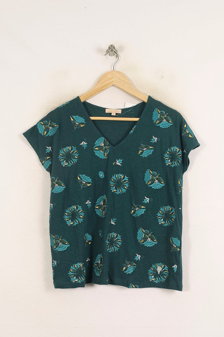 Tee-shirt Vert - Taille XS/34 de la marque Louise Misha | PARAD75259 - Vendu par Paradigme - Image 2
