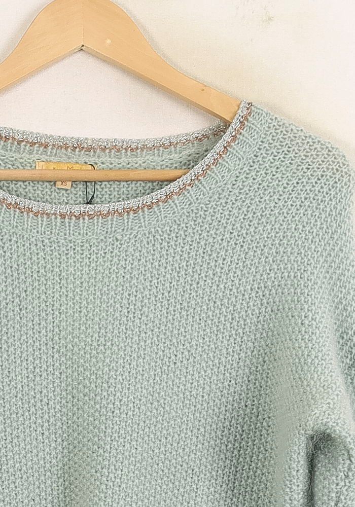 Pull Bleu - Taille XS/34 de la marque Louise Misha | PARAD75261 - Vendu par Paradigme - Image 3