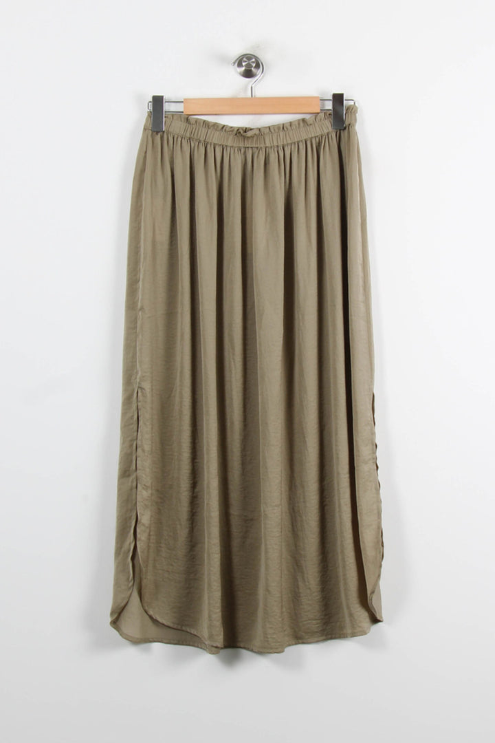 Jupe Longue Kaki - Taille L/40 de la marque Louise Misha | PARAD75268 - Vendu par Paradigme - Image 4