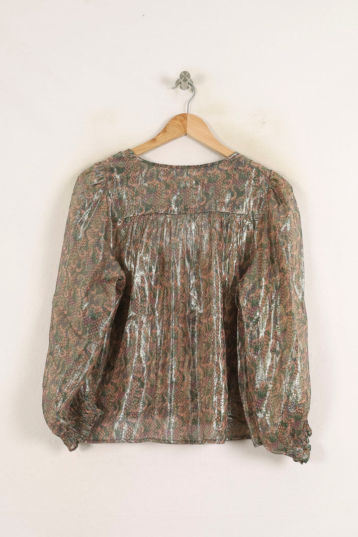 Blouse Multicolore - Taille M/38 de la marque Louise Misha | PARAD75273 - Vendu par Paradigme - Image 4