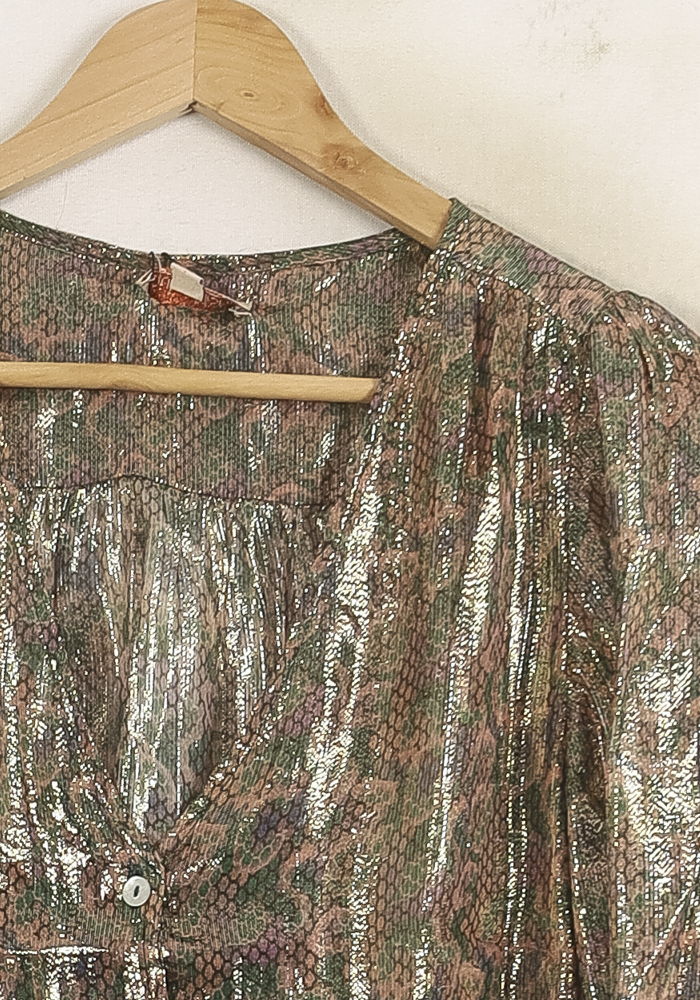 Blouse Multicolore - Taille M/38 de la marque Louise Misha | PARAD75273 - Vendu par Paradigme - Image 3