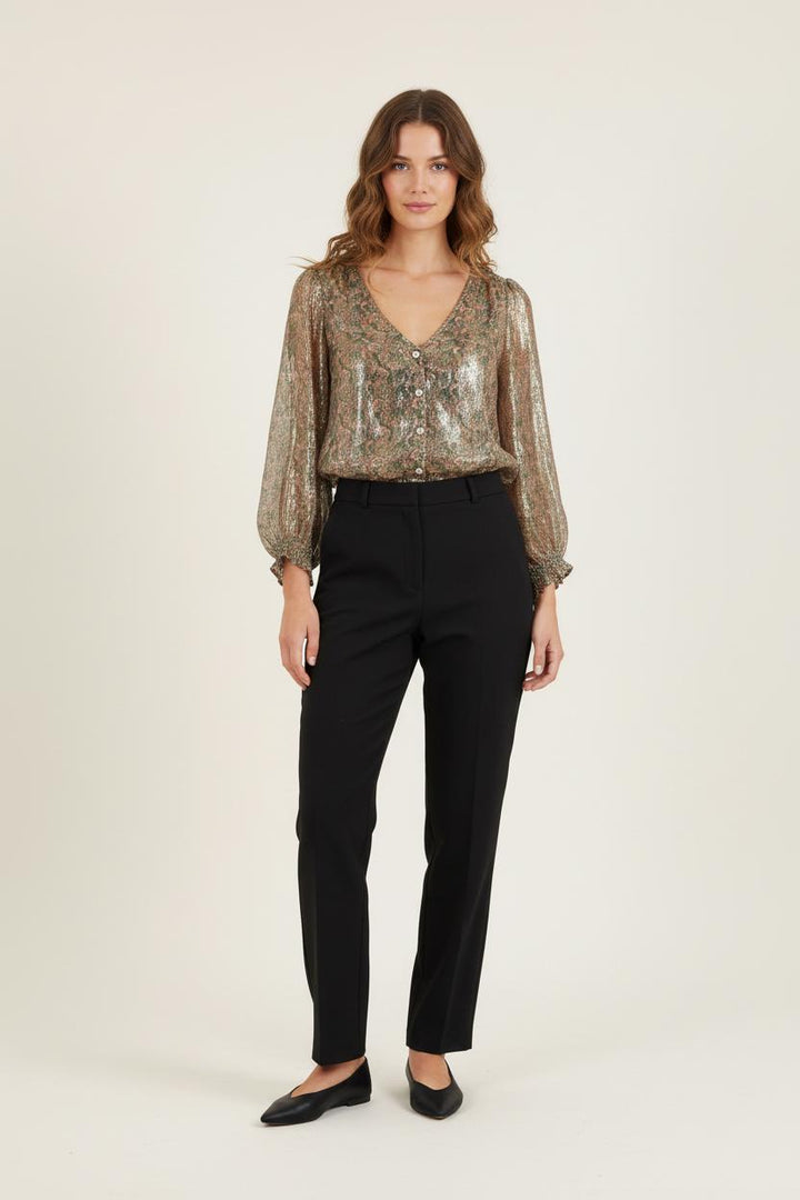 Blouse Multicolore - Taille M/38 de la marque Louise Misha | PARAD75273 - Vendu par Paradigme - Image 1