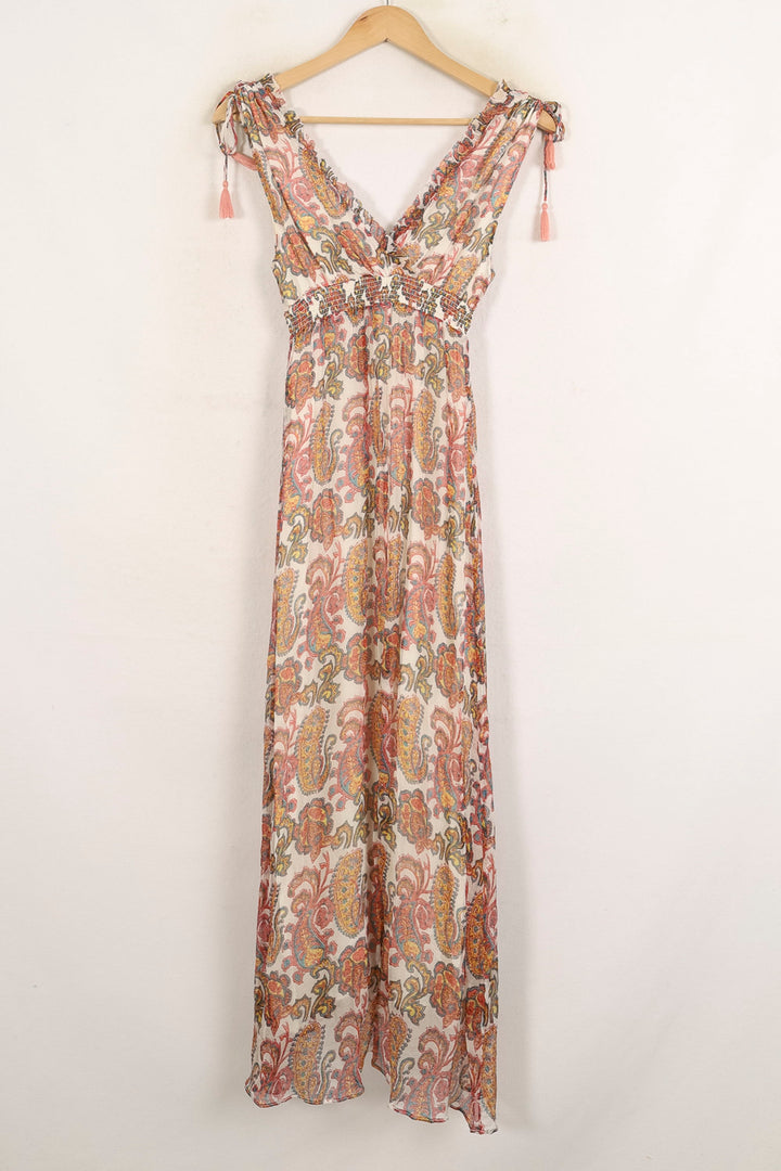 Robe Longue Multicolore - Taille XXS/32 de la marque Louise Misha | PARAD75280 - Vendu par Paradigme - Image 4