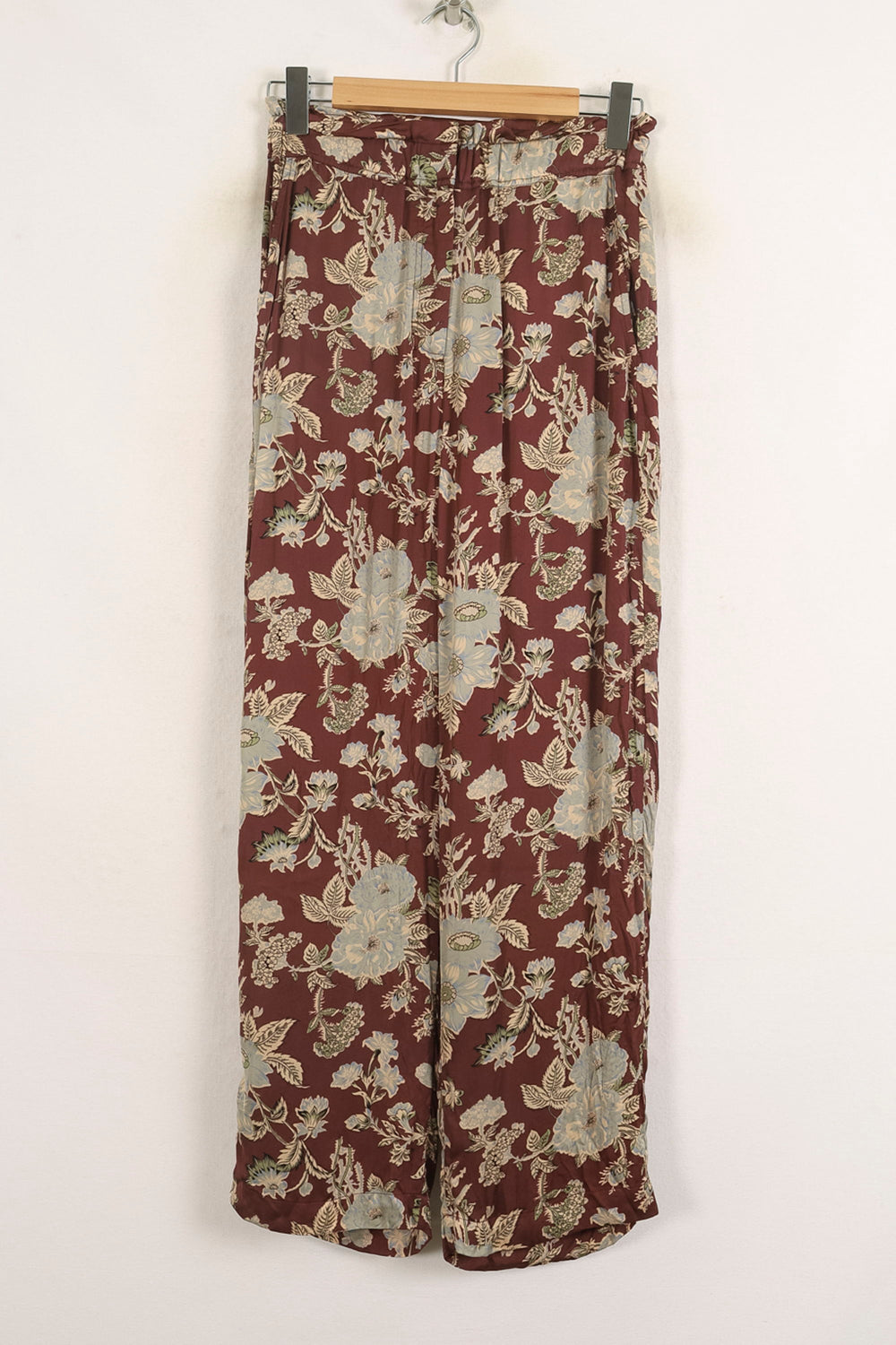 Pantalon Large Marron et Beige - Taille M/38 de la marque Louise Misha | PARAD75281 - Vendu par Paradigme - Image 2