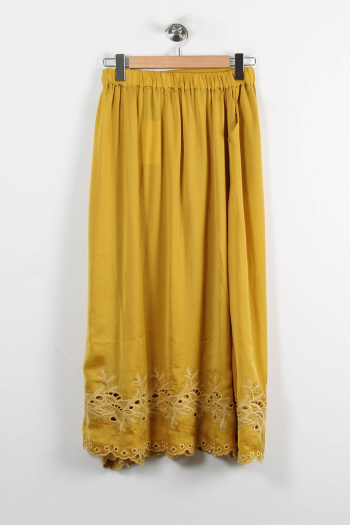 Jupe Longue Jaune - Taille S/36 de la marque Louise Misha | PARAD75282 - Vendu par Paradigme - Image 4