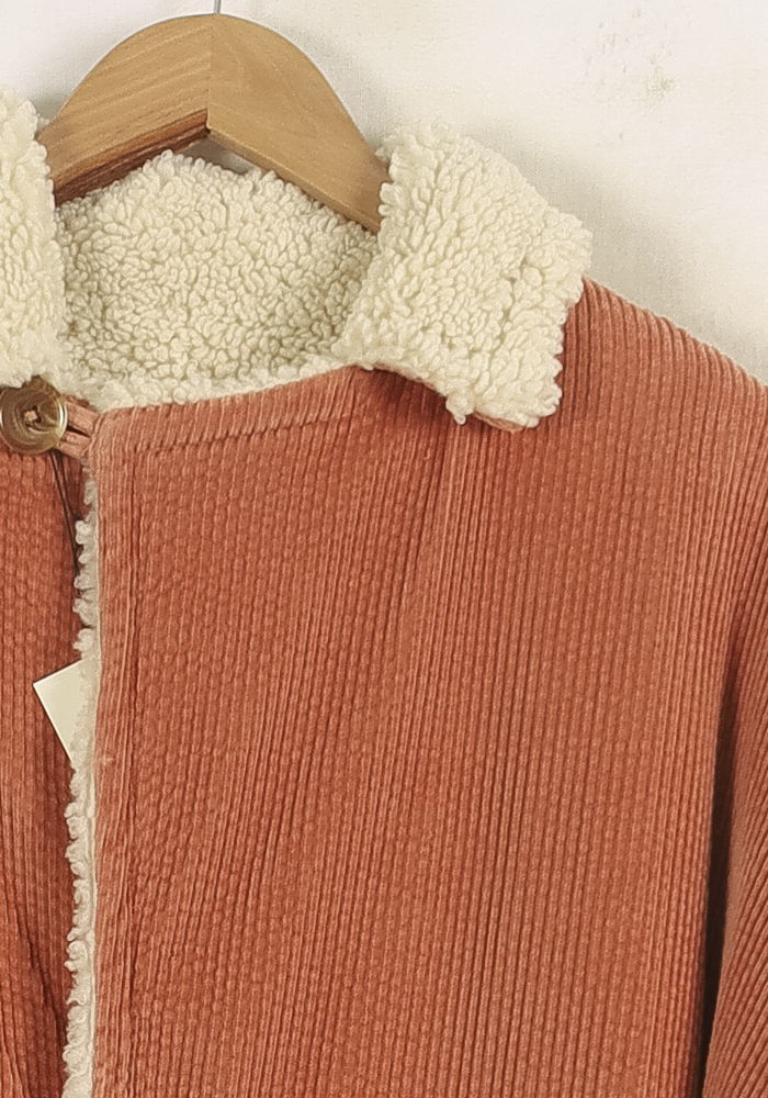 Manteau Orange et Écru - Taille S/36 de la marque Louise Misha | PARAD75284 - Vendu par Paradigme - Image 3