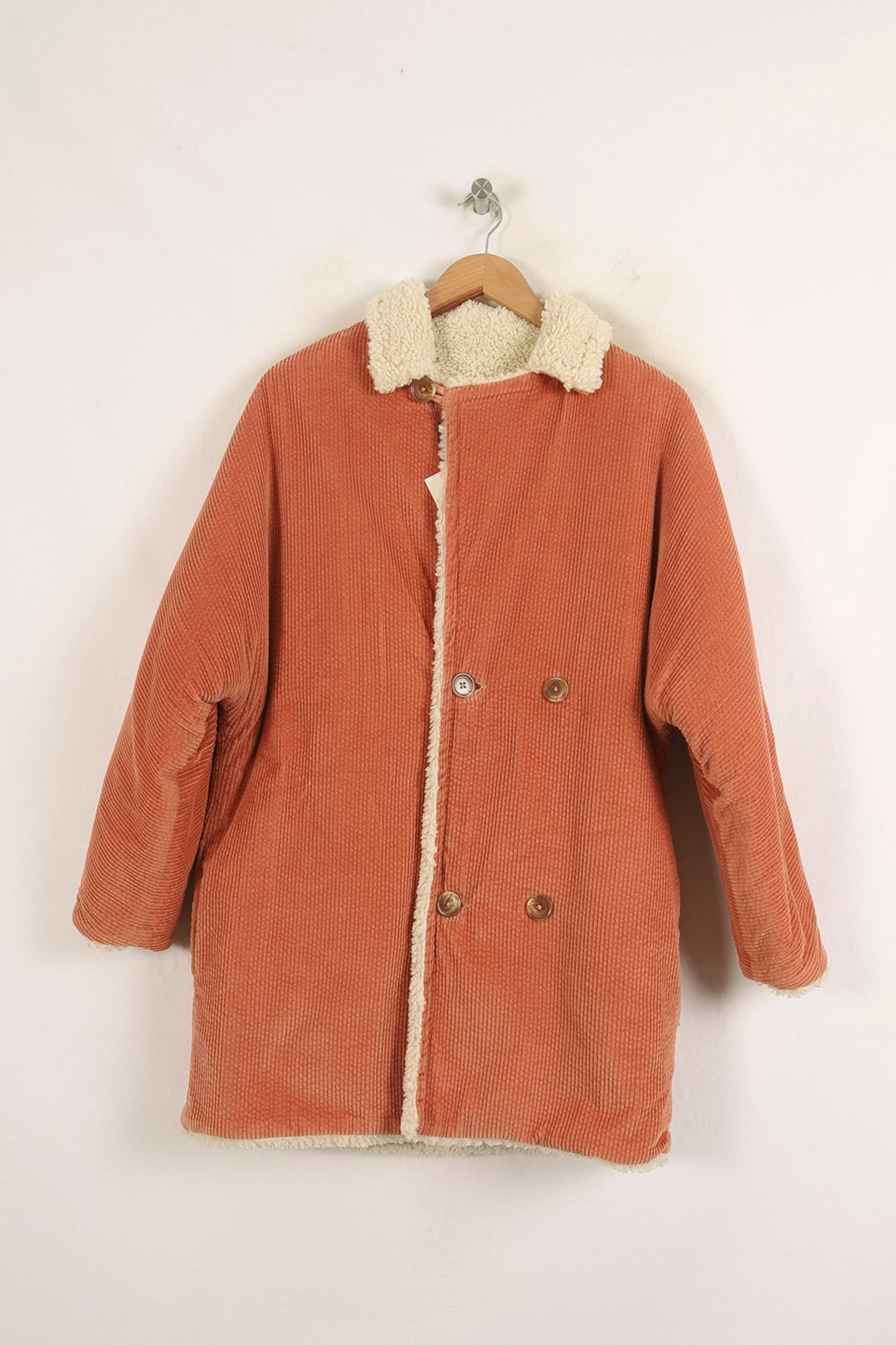 Manteau Orange et Écru - Taille S/36 de la marque Louise Misha | PARAD75284 - Vendu par Paradigme - Image 2