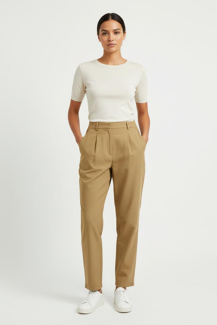 Pantalon Doré - Taille XS/34 de la marque American Vintage | PARAD75290 - Vendu par Paradigme - Image 1