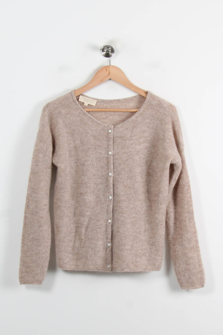 Cardigan Beige - Taille S/36 de la marque Sézane | PARAD75291 - Vendu par Paradigme - Image 2