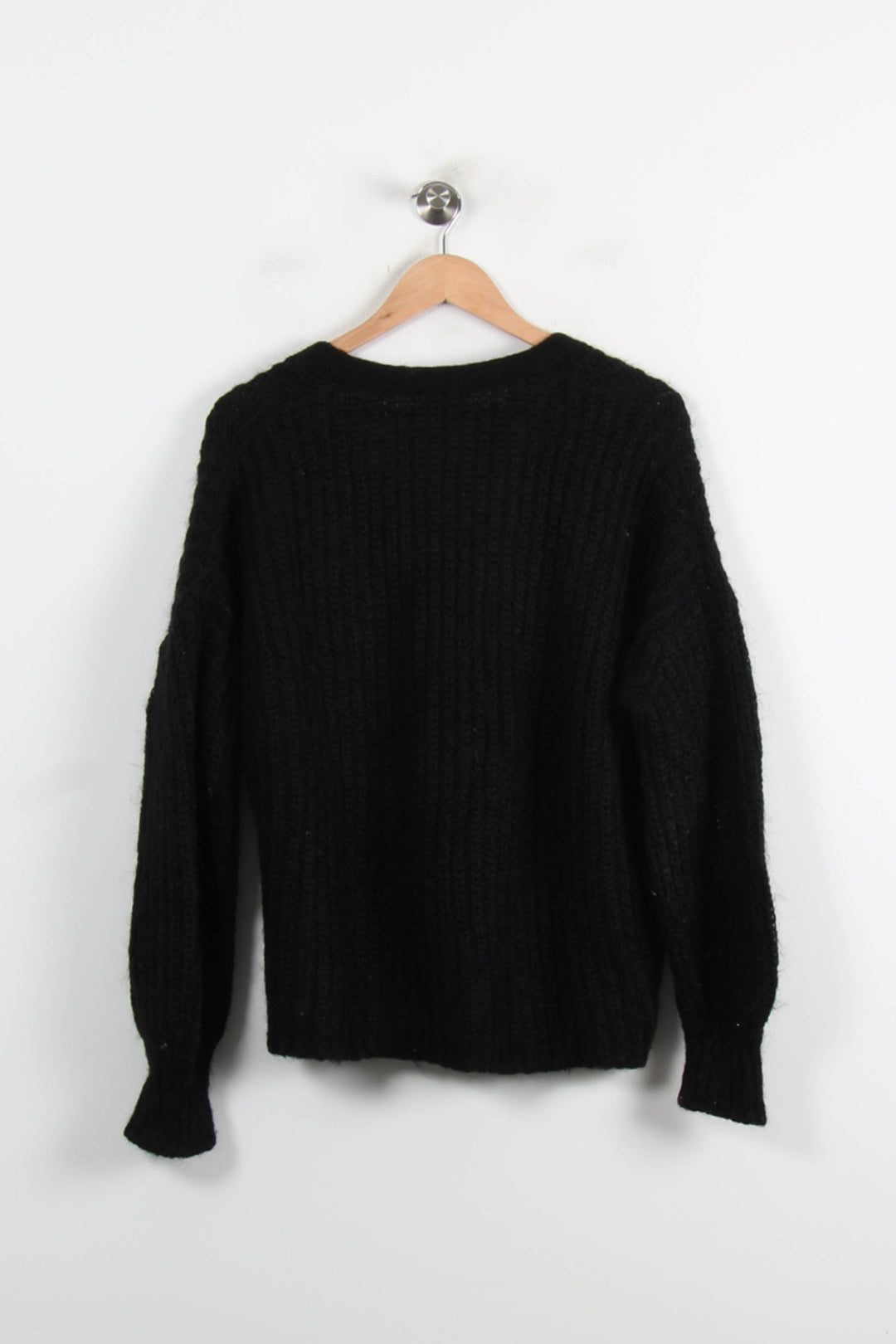 Cardigan Noir - Taille XS/34 de la marque Sézane | PARAD75292 - Vendu par Paradigme - Image 4