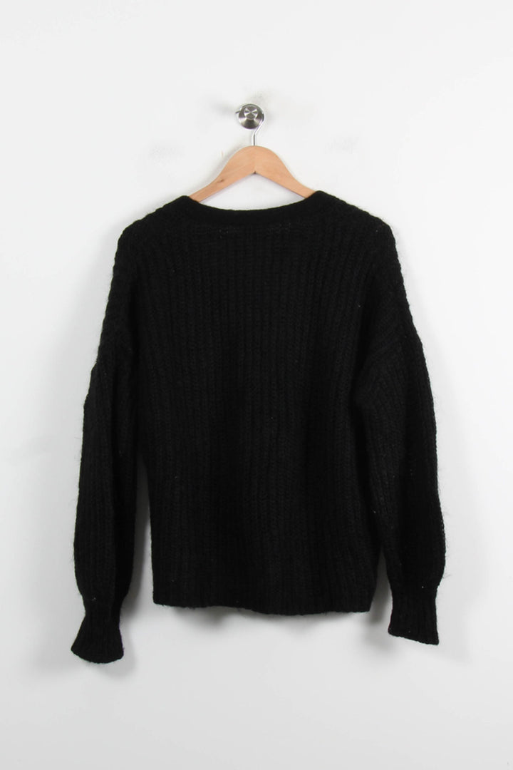 Cardigan Noir - Taille XS/34 de la marque Sézane | PARAD75292 - Vendu par Paradigme - Image 4