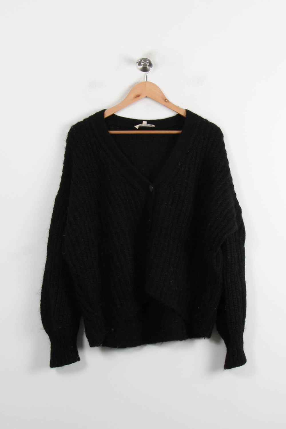 Cardigan Noir - Taille XS/34 de la marque Sézane | PARAD75292 - Vendu par Paradigme - Image 2