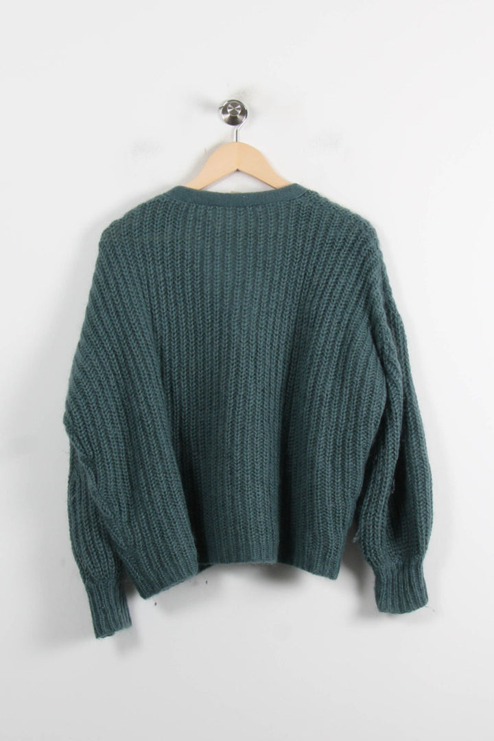 Cardigan Vert - Taille XS/34 de la marque Sézane | PARAD75293 - Vendu par Paradigme - Image 4