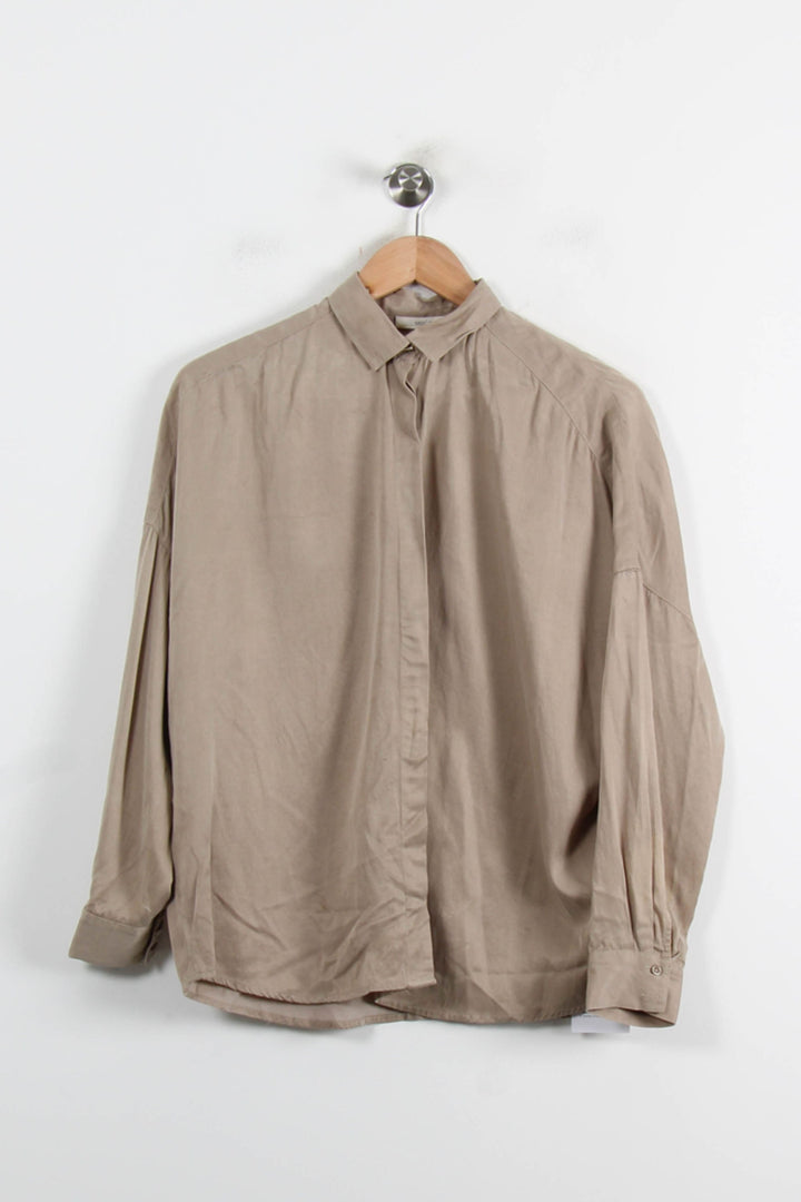 Chemise Beige - Taille XS/34 de la marque Sessùn | PARAD75295 - Vendu par Paradigme - Image 2