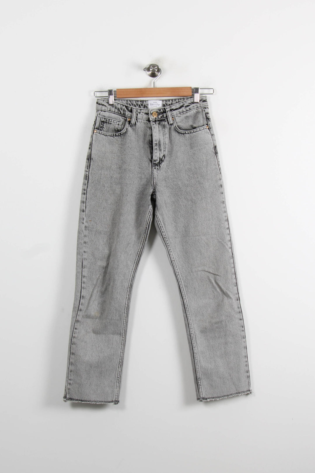 Jean Gris - Taille XS/34 de la marque Maison Stella & Suzie | PARAD75298 - Vendu par Paradigme - Image 2