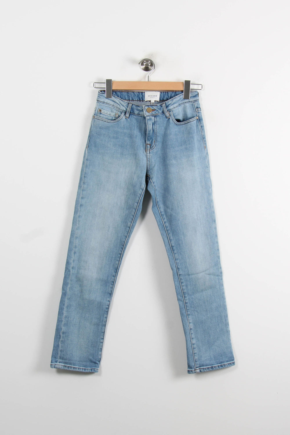 Jean Bleu - Taille XS/34 de la marque Sézane | PARAD75301 - Vendu par Paradigme - Image 2