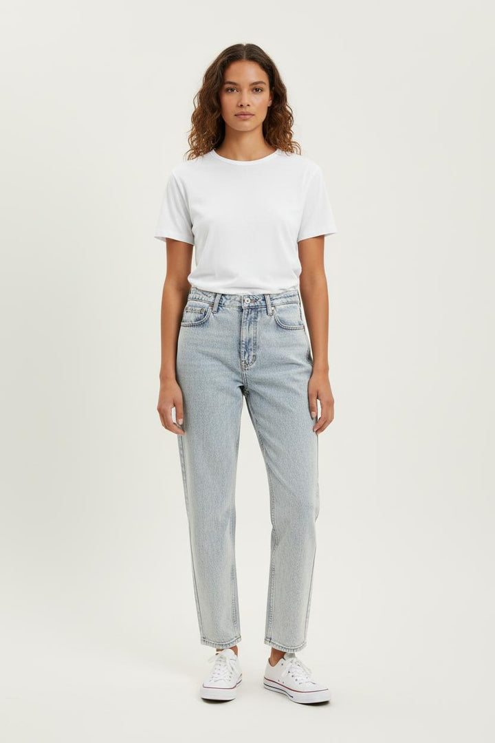 Jean Bleu Délavé - Taille XS/34 de la marque Sézane | PARAD75303 - Vendu par Paradigme - Image 1