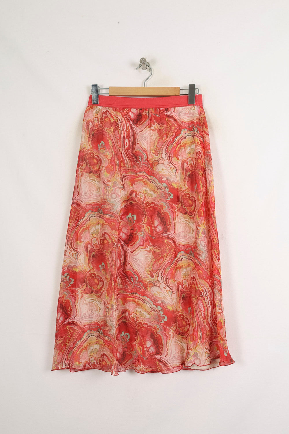 Jupe Longue Multicolore - Taille S/36 de la marque La Fée Maraboutée | PARAD75308 - Vendu par Paradigme - Image 2