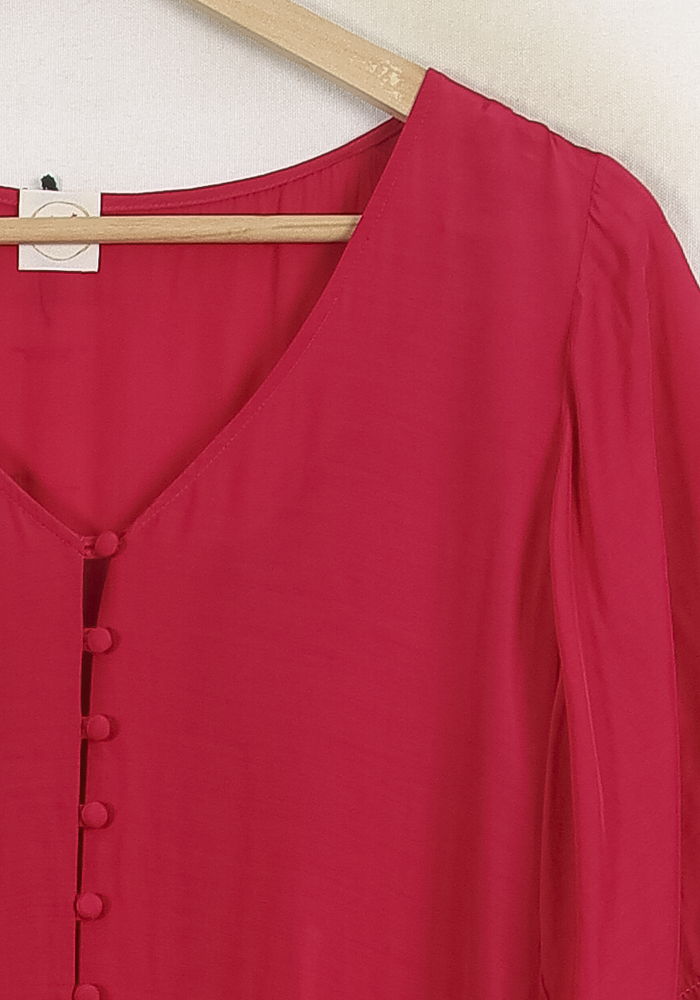 Robe Longue Rose - Taille S/36 de la marque Des petits hauts | PARAD75313 - Vendu par Paradigme - Image 3