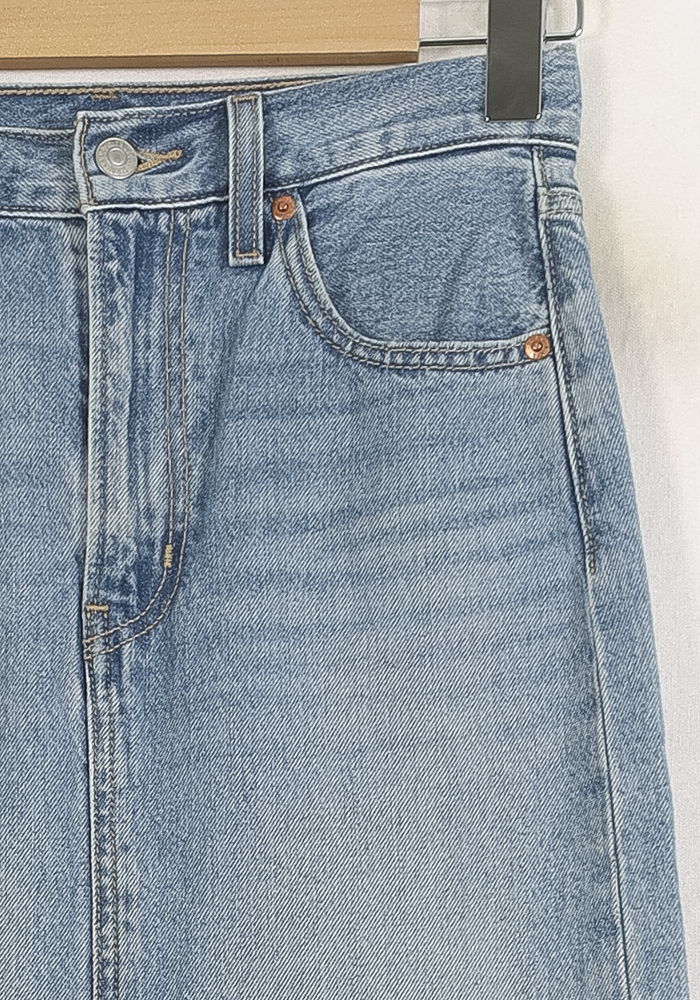 Jupe Longue Bleue - Taille XS/34 de la marque Levi's | PARAD75324 - Vendu par Paradigme - Image 3