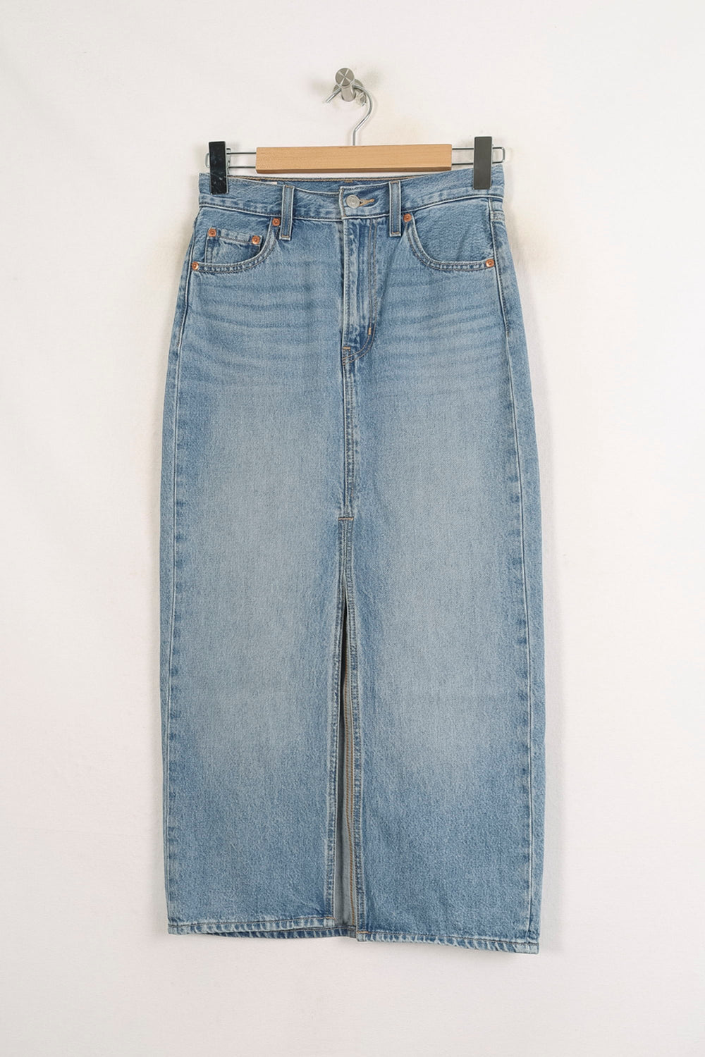Jupe Longue Bleue - Taille XS/34 de la marque Levi's | PARAD75324 - Vendu par Paradigme - Image 2