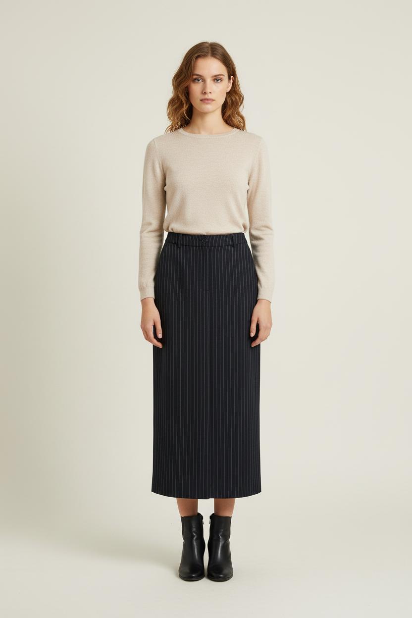 Jupe Longue Bleue - Taille S/36 de la marque Essentiel Antwerp | PARAD75328 - Vendu par Paradigme - Image 1