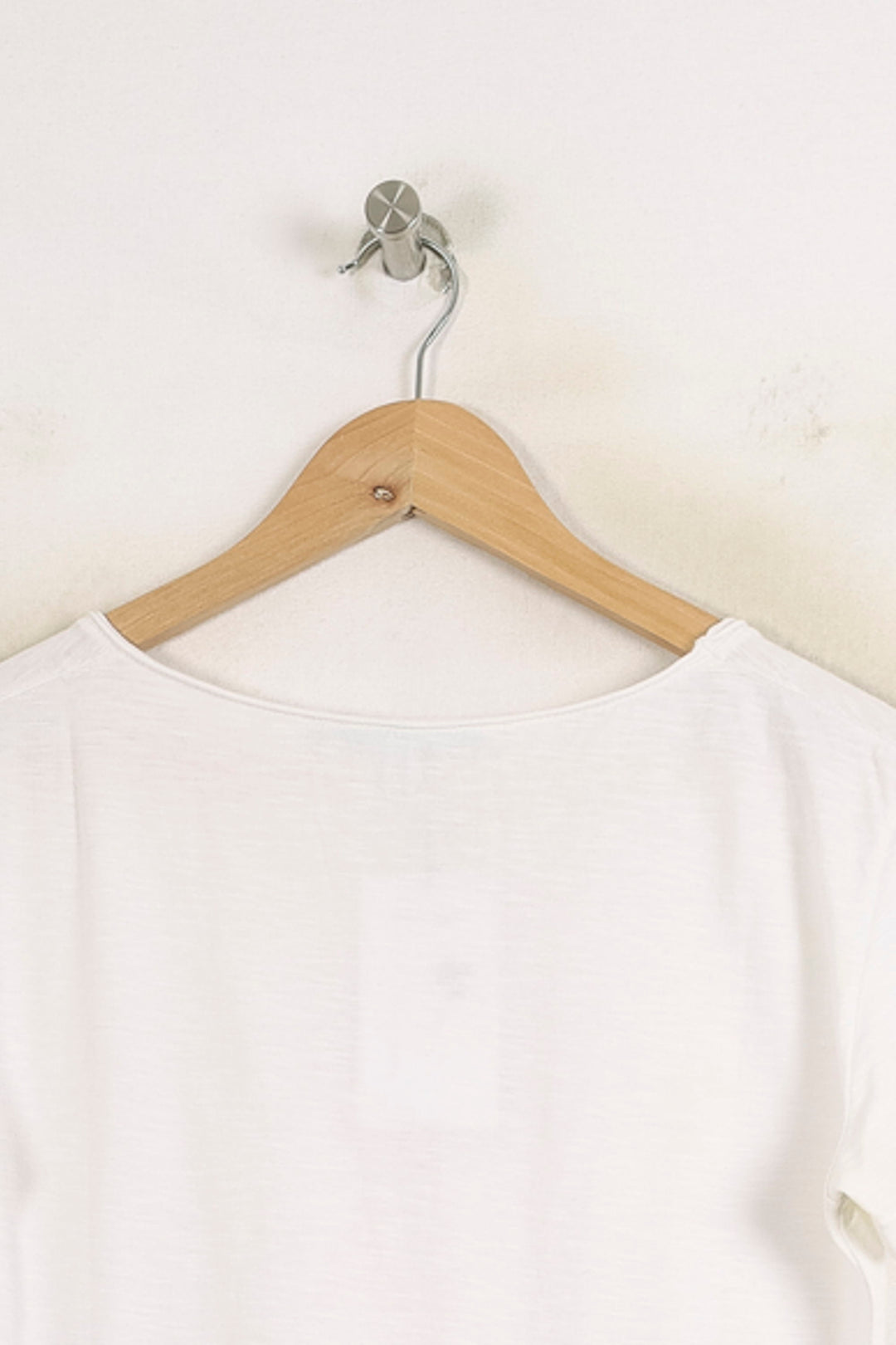 Tee-shirt Blanc - Taille S/36 de la marque La Fée Maraboutée | PARAD75332 - Vendu par Paradigme - Image 4