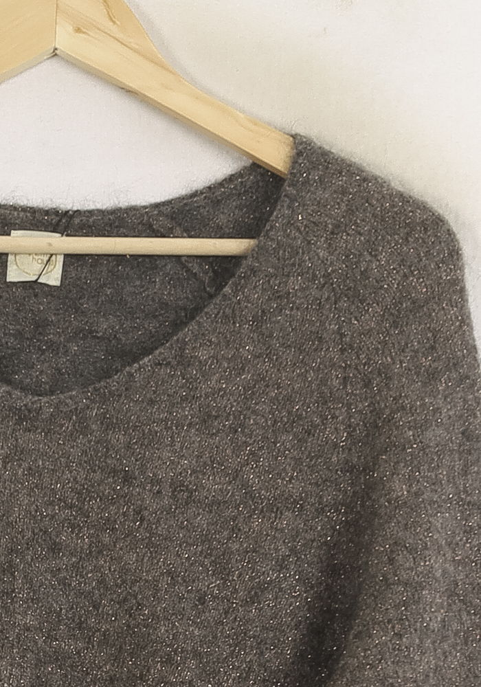 Pull Gris - Taille S/36 de la marque Des petits hauts | PARAD75336 - Vendu par Paradigme - Image 3