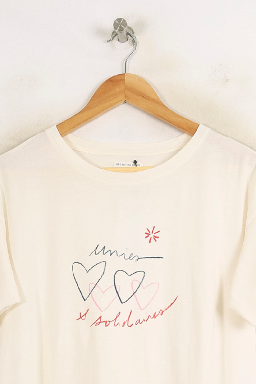 Tee-shirt Blanc - Taille XS/34 de la marque Des petits hauts | PARAD75337 - Vendu par Paradigme - Image 2