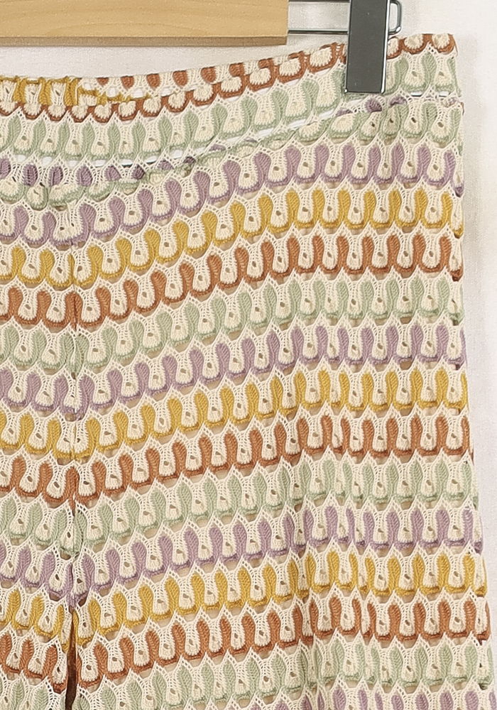 Pantalon Large Multicolore - Taille M/38 de la marque La Fée Maraboutée | PARAD75341 - Vendu par Paradigme - Image 3