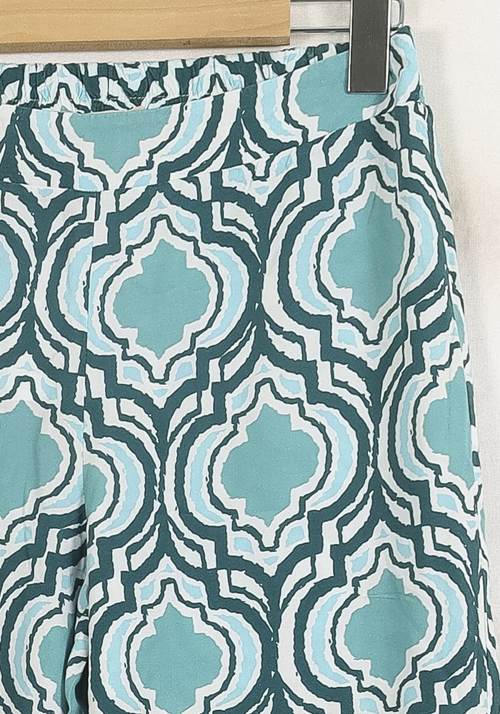 Pantalon Vert et Bleu - Taille S/36 de la marque La Fée Maraboutée | PARAD75343 - Vendu par Paradigme - Image 3