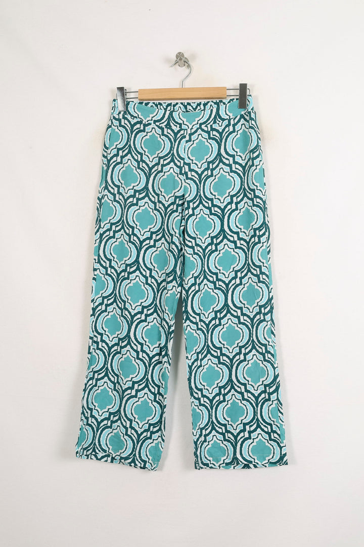 Pantalon Vert et Bleu - Taille S/36 de la marque La Fée Maraboutée | PARAD75343 - Vendu par Paradigme - Image 2