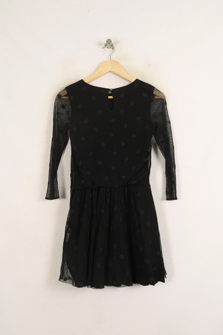 Robe Courte Noire - Taille S/36 de la marque Sézane | PARAD75345 - Vendu par Paradigme - Image 4