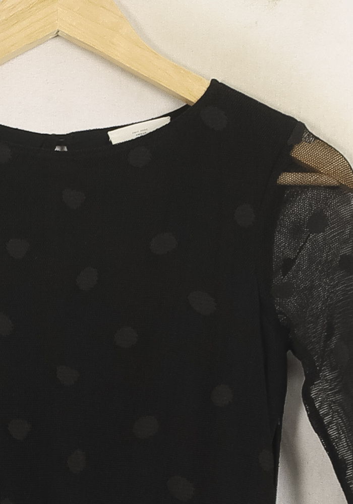 Robe Courte Noire - Taille S/36 de la marque Sézane | PARAD75345 - Vendu par Paradigme - Image 3