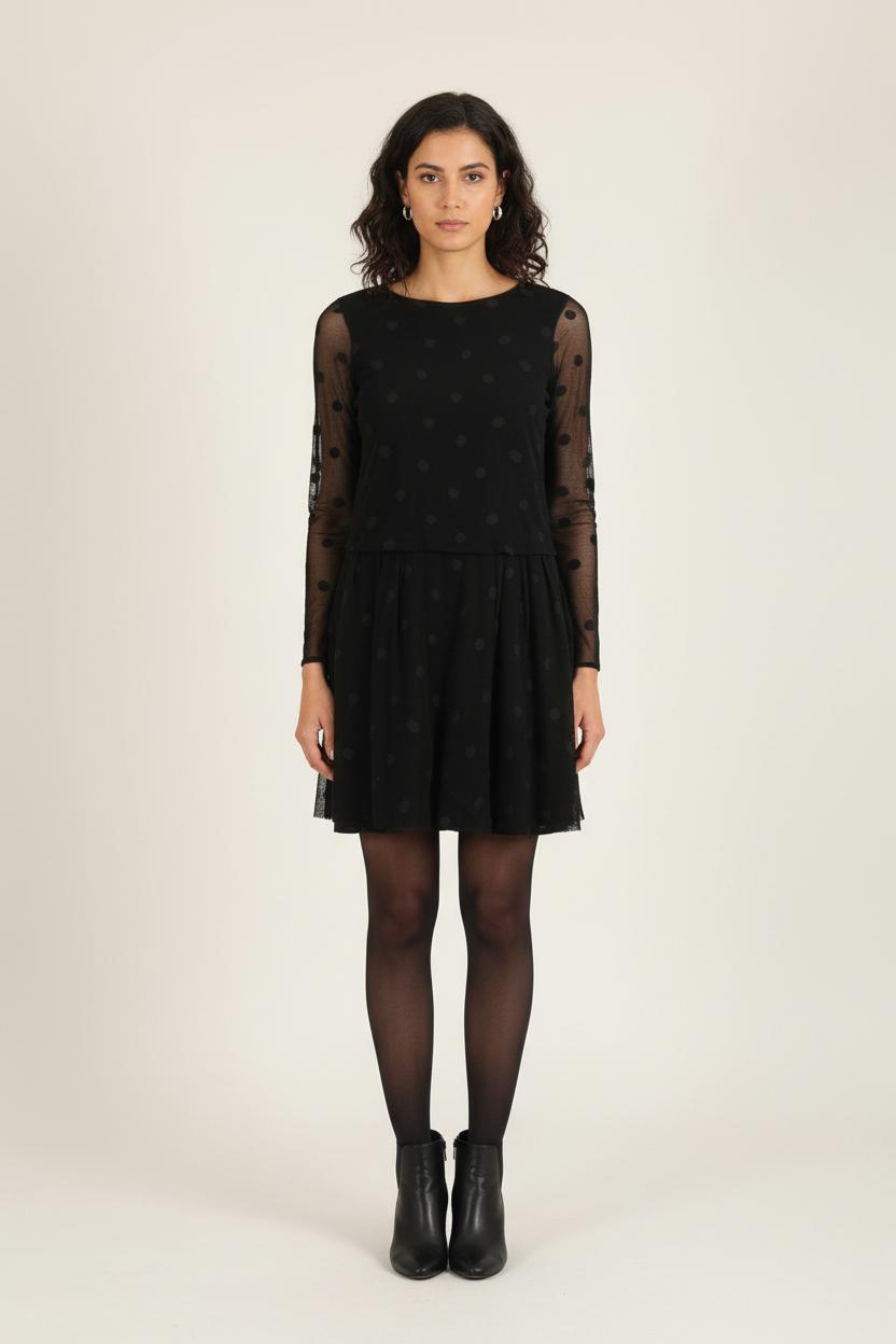Robe Courte Noire - Taille S/36 de la marque Sézane | PARAD75345 - Vendu par Paradigme - Image 1