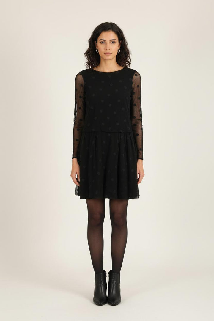 Robe Courte Noire - Taille S/36 de la marque Sézane | PARAD75345 - Vendu par Paradigme - Image 1