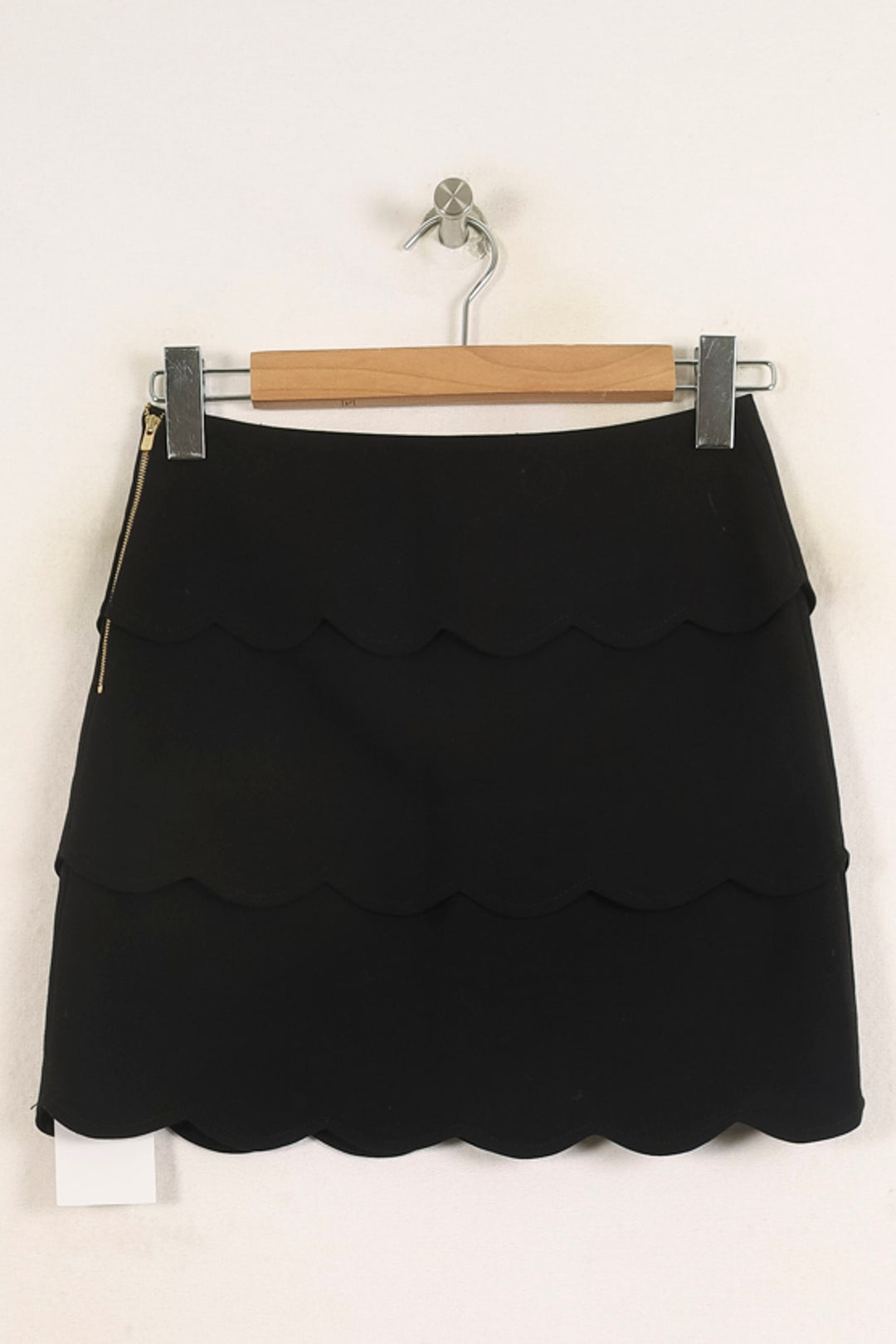 Jupe Courte Noire - Taille S/36 de la marque Sandro | PARAD75347 - Vendu par Paradigme - Image 4