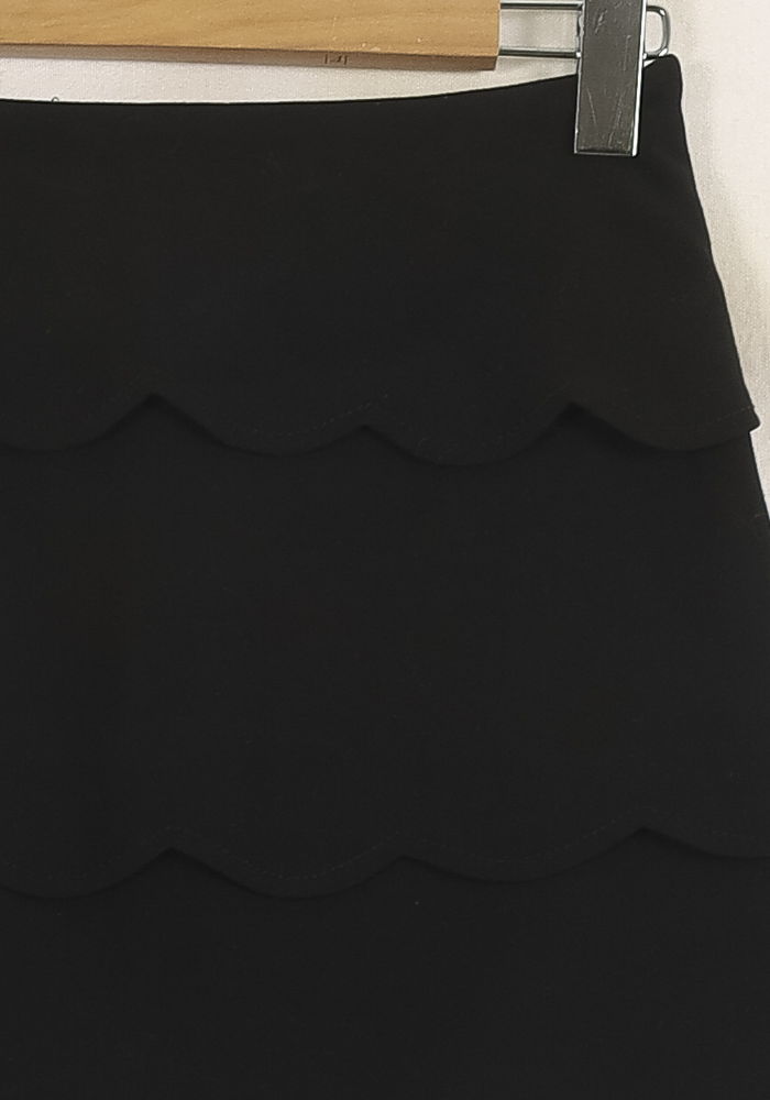 Jupe Courte Noire - Taille S/36 de la marque Sandro | PARAD75347 - Vendu par Paradigme - Image 3