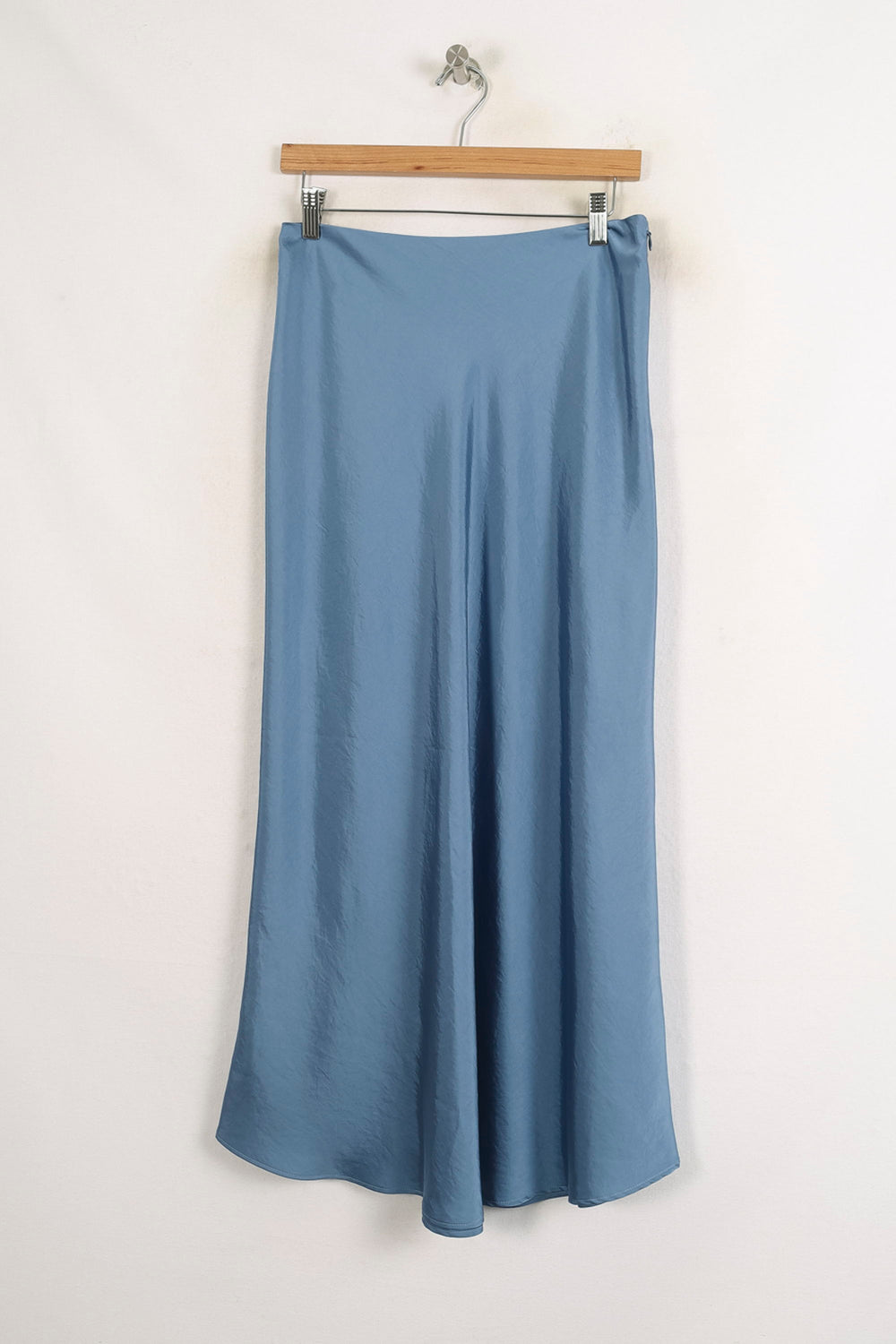 Jupe Midi Bleue - Taille M/38 de la marque Claudie Pierlot | PARAD75368 - Vendu par Paradigme - Image 2