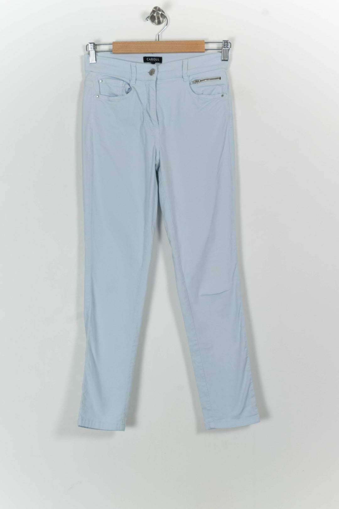 Jean Bleu Clair - Taille S/36 de la marque Caroll | PARAD75369 - Vendu par Paradigme - Image 2