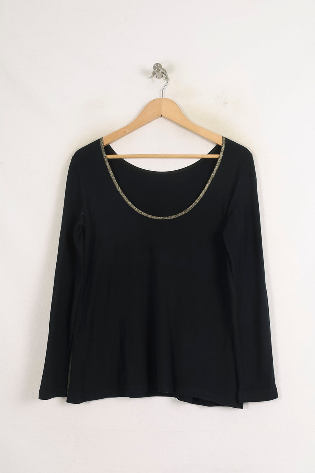 T-shirt Manches Longues Noir - Taille S/36 de la marque Des petits hauts | PARAD75379 - Vendu par Paradigme - Image 4