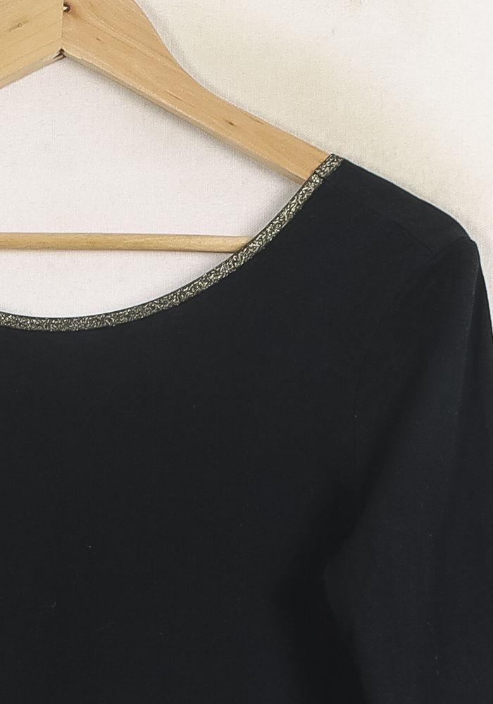 T-shirt Manches Longues Noir - Taille S/36 de la marque Des petits hauts | PARAD75379 - Vendu par Paradigme - Image 3